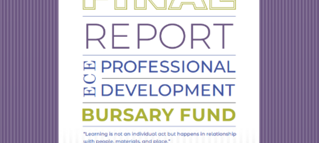 Phase 2 Bursary Fund Final Report: Strengthening Relationships, Supporting Professional Growth